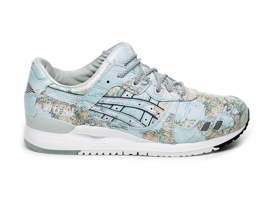 Atmos x Asics Gel Lyte III World Map 1191A197 400 Grailify